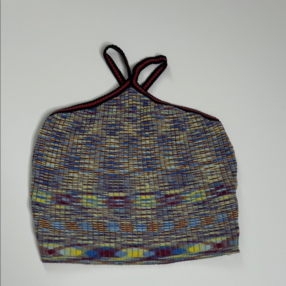 Urban Outfitters Multicolor Strappy Knit Top